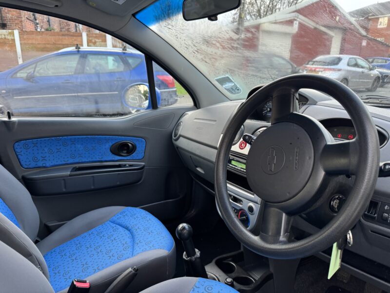 Chevrolet Matiz SE 5 Door Blue 26000 Miles 2008