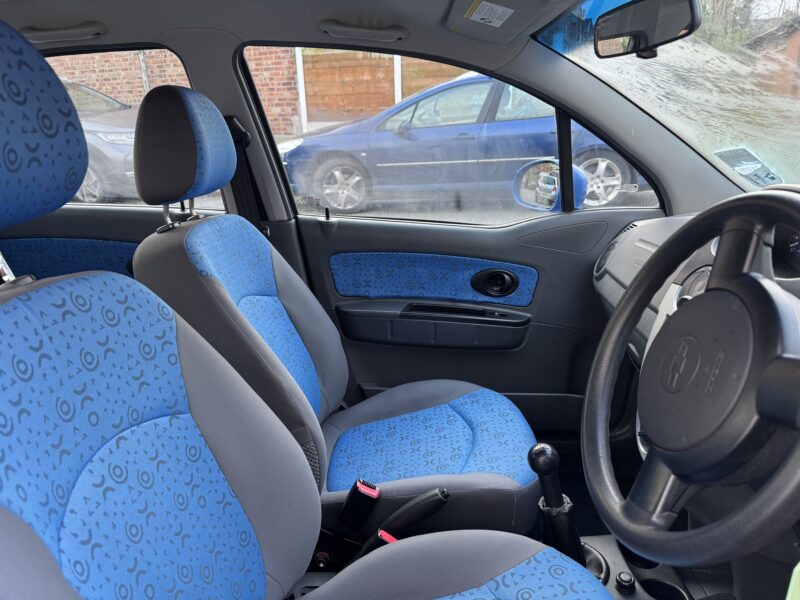 Chevrolet Matiz SE 5 Door Blue 26000 Miles 2008