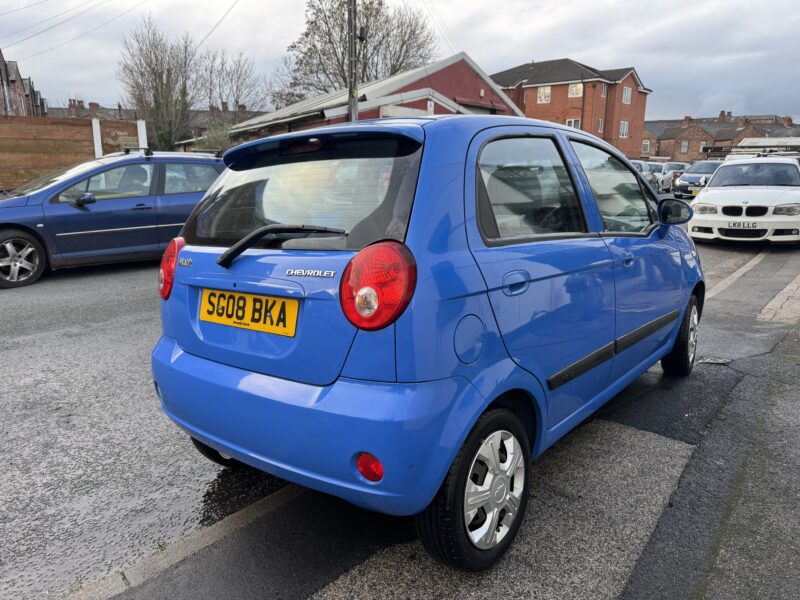 Chevrolet Matiz SE 5 Door Blue 26000 Miles 2008