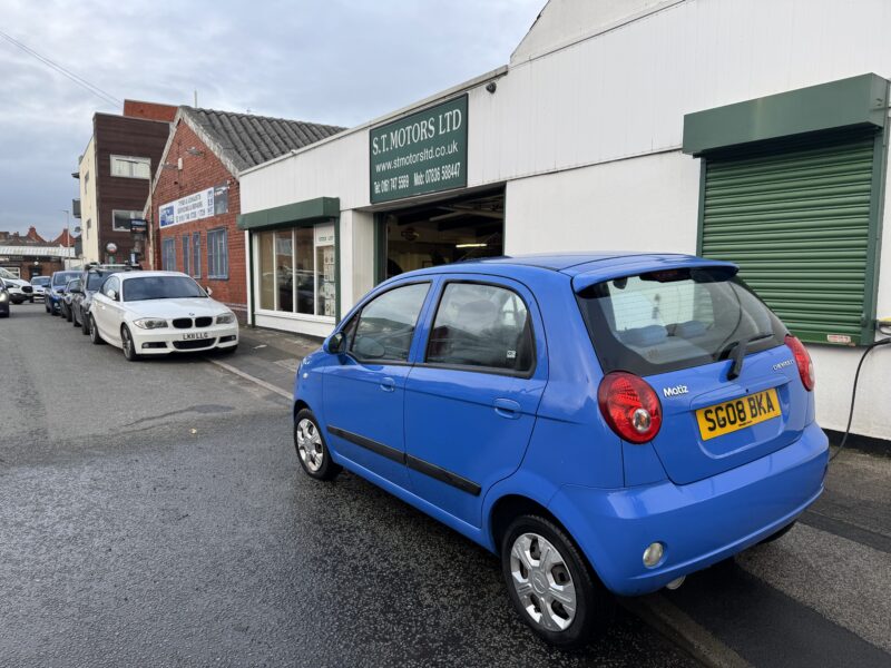 Chevrolet Matiz SE 5 Door Blue 26000 Miles 2008