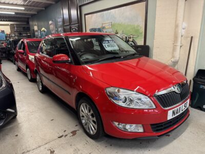 Skoda Fabia 1.2cc Elegance 5 Door 2011 FSH 43,000 Miles Red