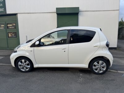 COMING SOON** Toyota Aygo 2011 1.0cc White 5 Door 1 Owner 67980 miles, Sat Nav