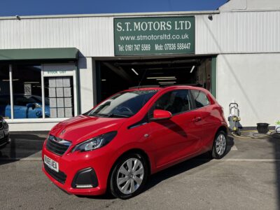Peugeot Suntop Electric Roof 2015 57000 Miles Red
