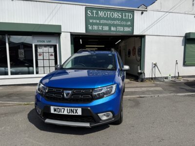 Dacia Sandero Stepway Laureate DCI 5 Door 1.5L Diesel 26,000 Miles Blue