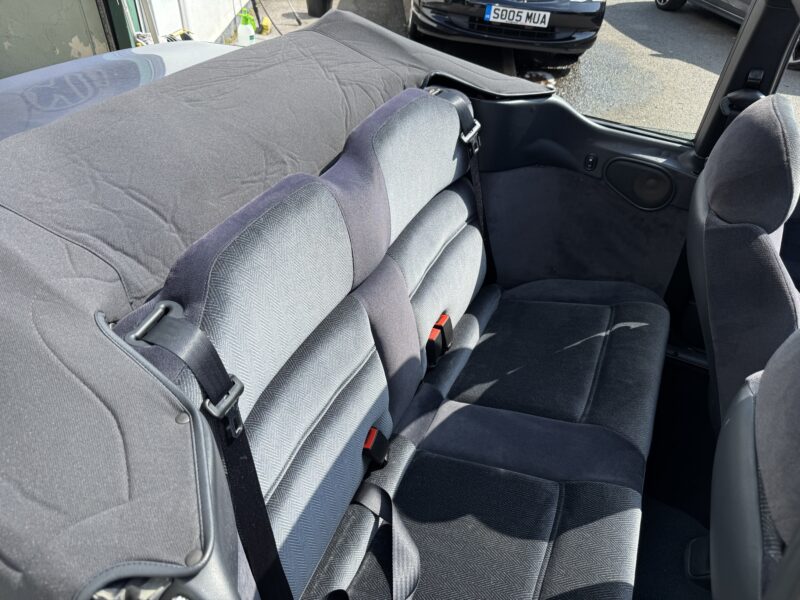 Ford Escort Cabriolet 1.8cc Gear Light Blue 1996 Low mileage 29,000 from new.