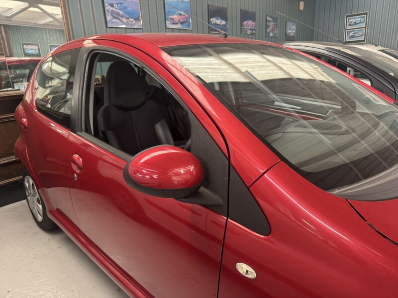 COMING SOON Toyota Aygo 1.0 VVT-i-Ice 5 Door 2011 Red 51,000 Miles One Owner