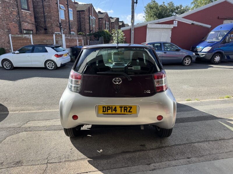 Toyota iQ Silver/Burgundy **Automatic** 14,000 Miles 2014