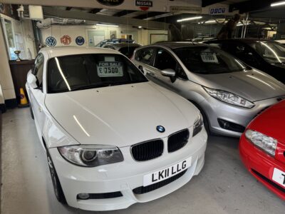 BMW 1 Series Coup 3L Rare Manual 2011 98,000 Miles White