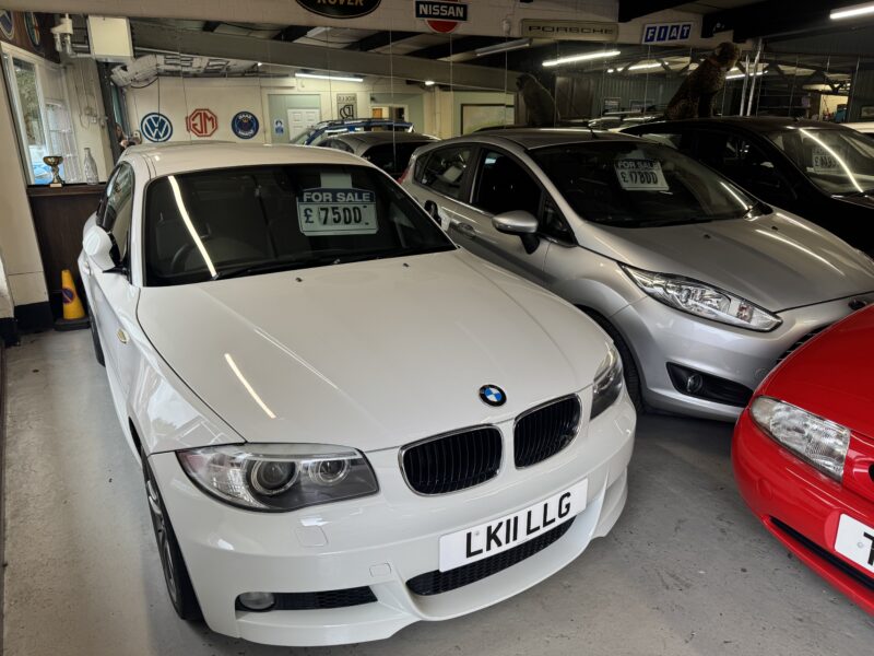 BMW 1 Series Coup 3L Rare Manual 2011 98,000 Miles White