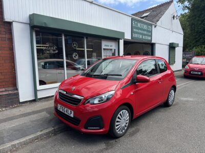 Peugeot 108 2015 3 Door Red 52,000 Miles £20 Road Tax