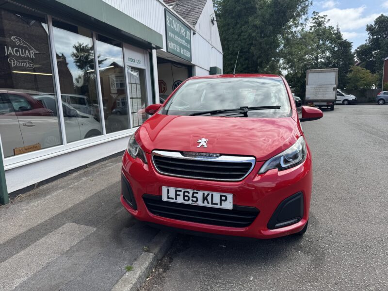 Peugeot 108 2015 3 Door Red 52,000 Miles £20 Road Tax