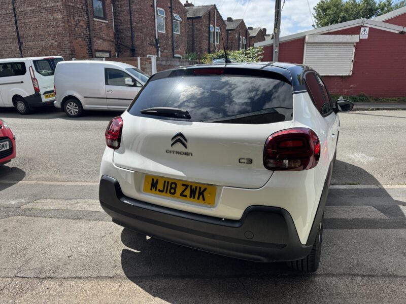Citroen C3 Flair Puretech 5 Door White 67000 Miles 2018
