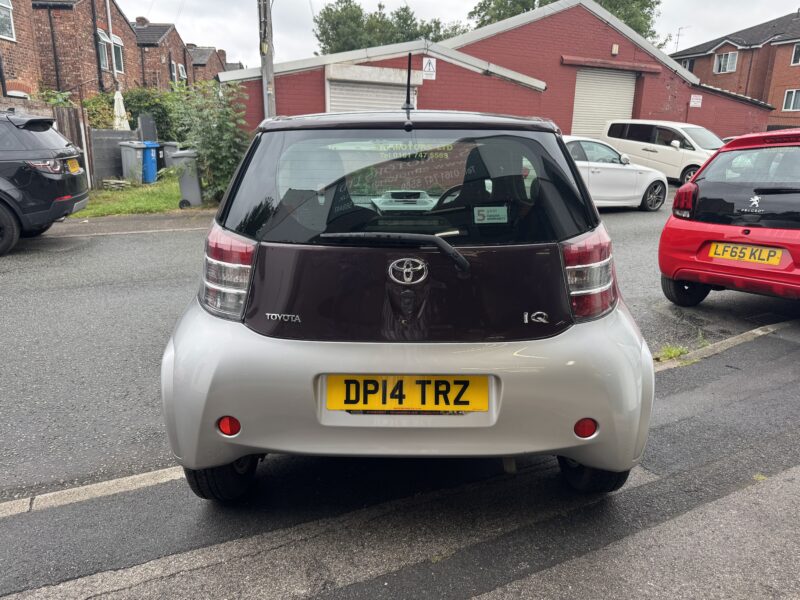 Toyota iQ Silver/Burgundy **Automatic** 14,000 Miles 2014
