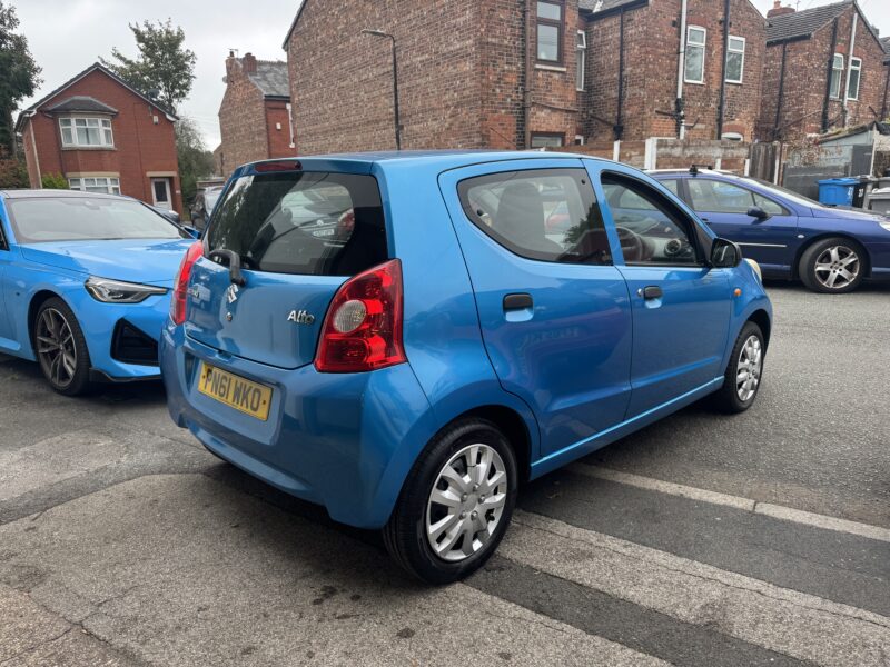 Suzuki Alto SZ2 5 Door 2011 36000 Miles Metallic Blue 1.1L £20 Road Tax