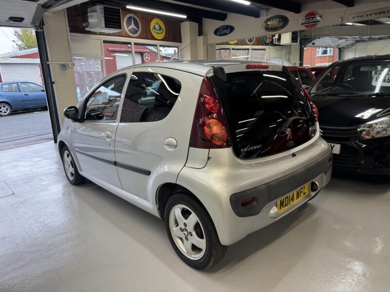 Peugeot 107 Allure Silver 2014 43,000 Miles 5 Door 1L