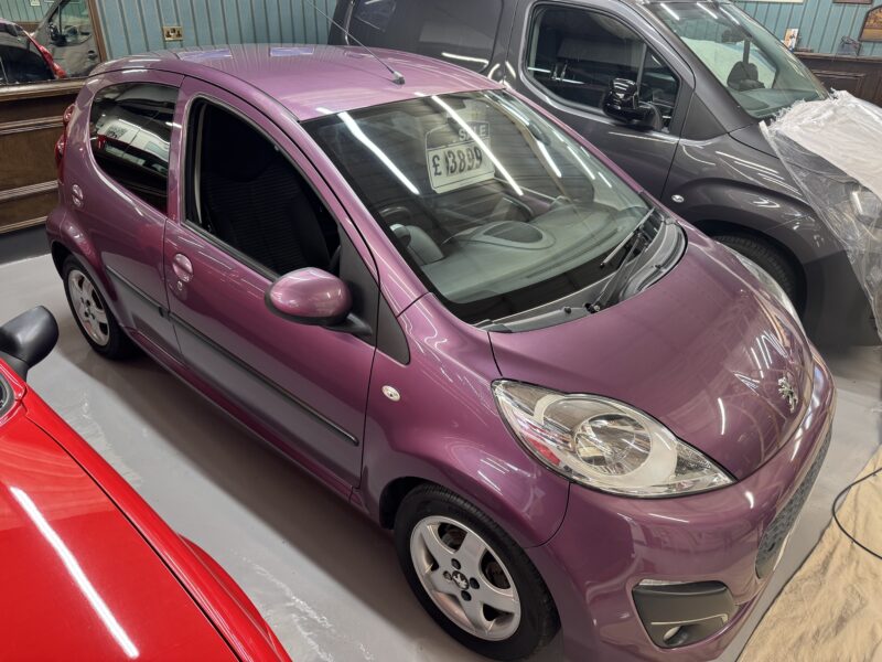 Peugeot 107 Allure 5 Door 1L Purple 66000 Miles 2014