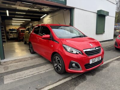 Peugeot 108 Allure 5 Door Red 1.2cc 67000 Miles 2017