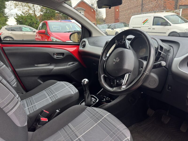 Peugeot 108 Allure 5 Door Red 1.2cc 67000 Miles 2017