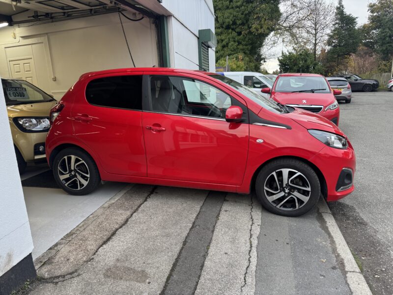 Peugeot 108 Allure 5 Door Red 1.2cc 67000 Miles 2017