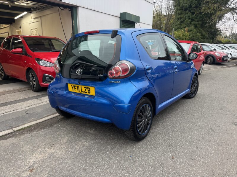 Toyota Aygo Limited Edition Blue 1.0L 5 Door FSH 94000 Miles 2011