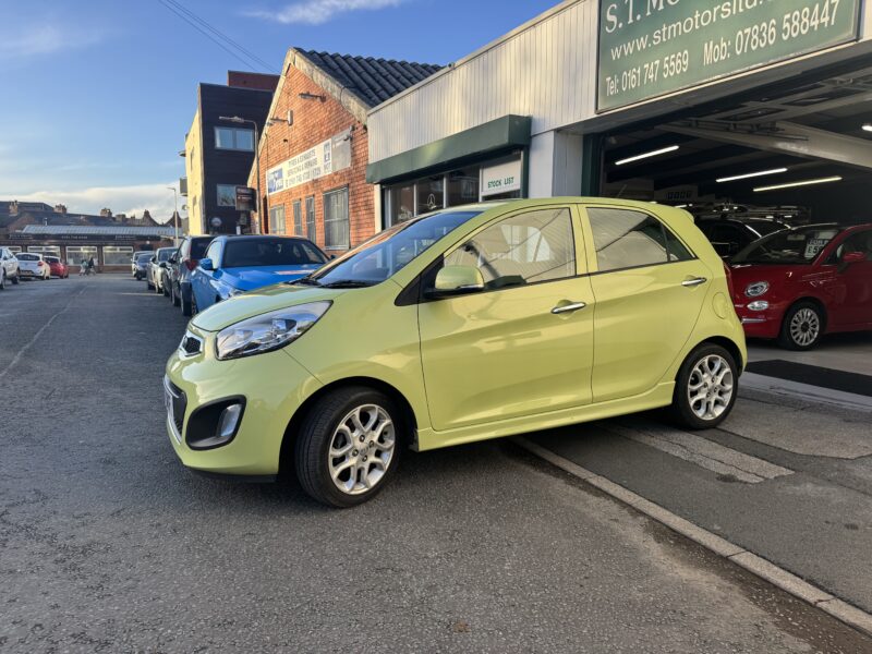 Kia Picanto 1.25L 3 Hatchback 5 Door Petrol Manual FSH 53,797 Miles 2012