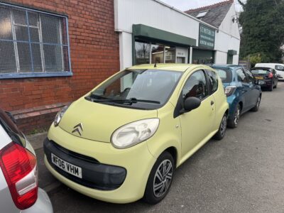 Citroen C1 vibe Yellow 102,275 Miles 1L 2006