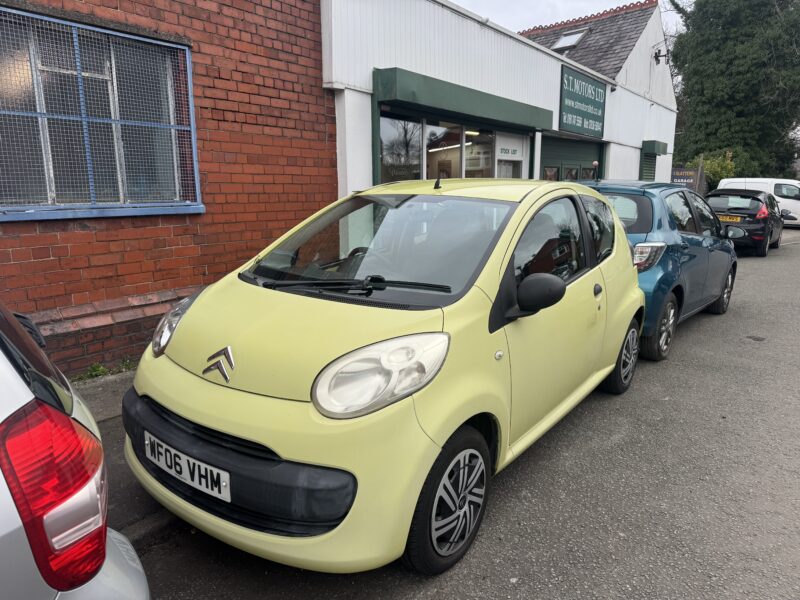 Citroen C1 vibe Yellow 102,275 Miles 1L 2006