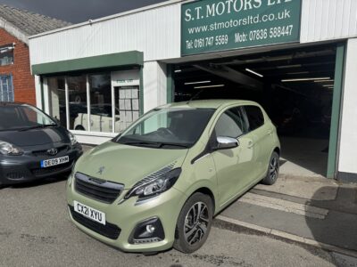 Peugeot 108 Collection 1L 5 Door 2021 Green JUST 9,000 Miles FSH
