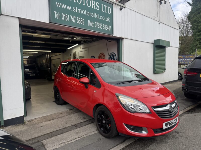 Vauxhall Meriva Life 5 Door 128,437 Miles Red 1.4L 2016 2 Prev Owners
