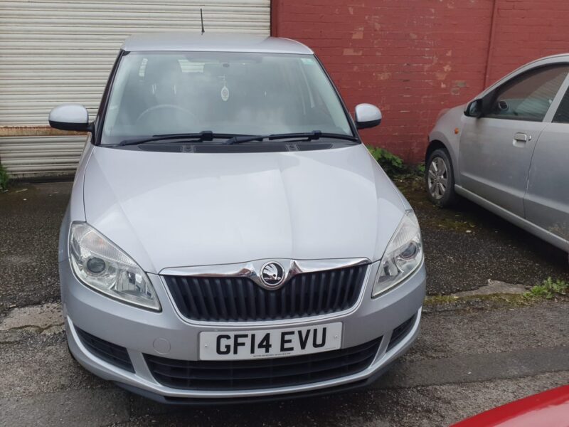 Skoda Fabia SE 1.2L 5 Door 2014 64,900 Miles Full Skoda Service History Silver
