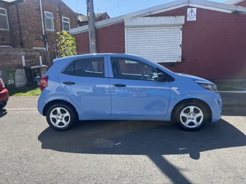 Kia Picanto 1L 2019 FSH 1 Owner Sat Nav Bluetooth 51,700 Miles Blue 5 Door