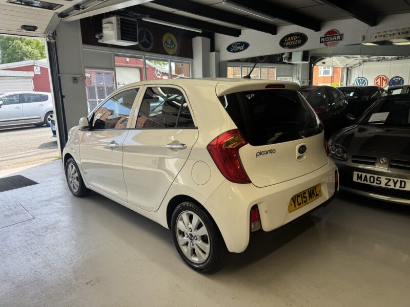 Kia Picanto SR7 5 Door White FSH 61,300 Miles Full MOT