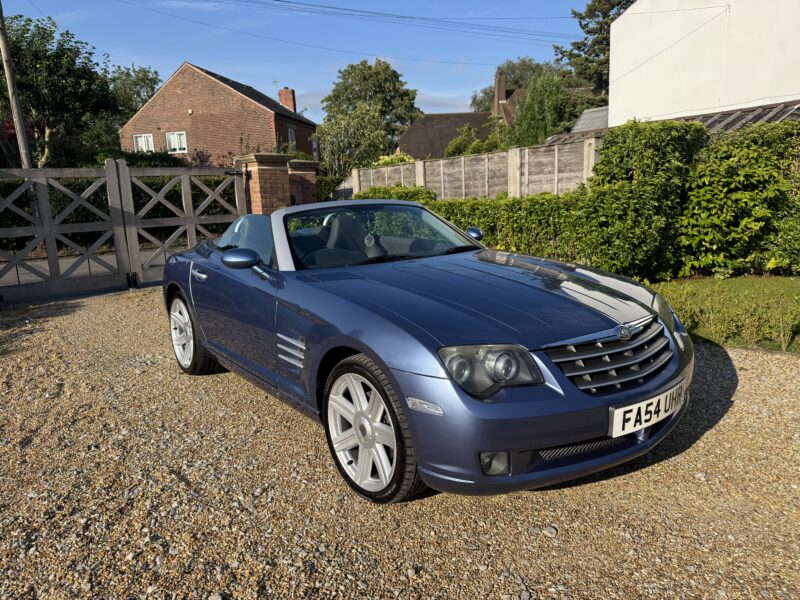 Chrysler Crossfire 2004 Blue, 29,000 Miles, FSH, AUTOMATIC, Full MOT