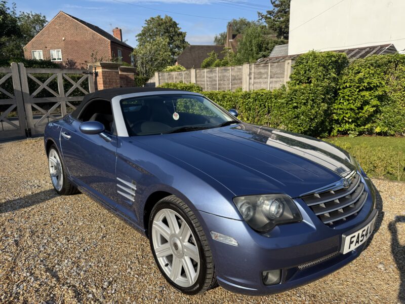 Chrysler Crossfire 2004 Blue, 29,000 Miles, FSH, AUTOMATIC, Full MOT