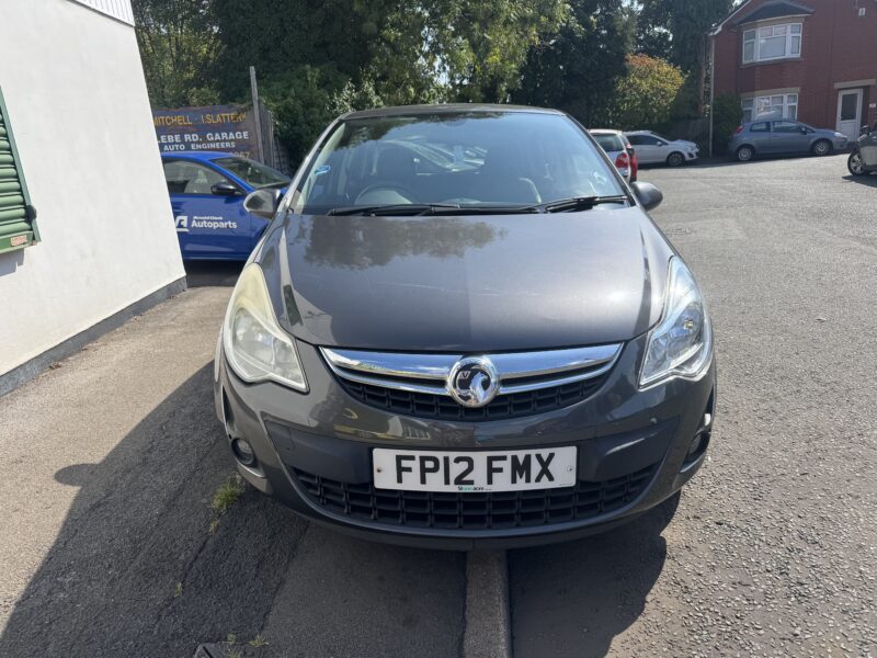 Vauxhall Corsa SE Eco Tech 1.2L 2012 83,000 Miles Grey