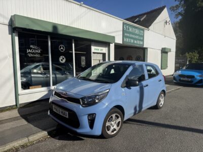 Kia Picanto 1 1L 5 Door 2019 Blue 53,000 Miles Reverse Camera